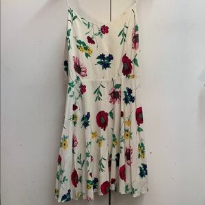 Old Navy Floral Midi Dress - Multicolor